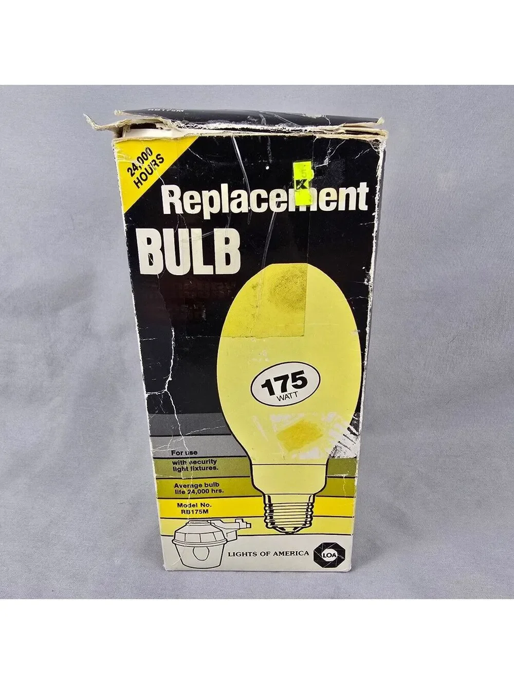 Vintage Lights of America 175W Mercury Vapor Lightbulb Security Outdoor Parking